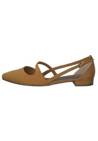 Marco Tozzi Bailarinas con hebilla - mottled dark yellow