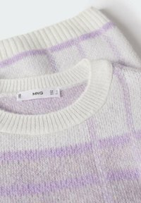 Mango Strickpullover - purple