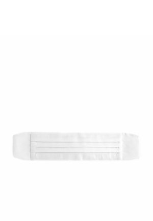 Ceinture taille haute - white textured