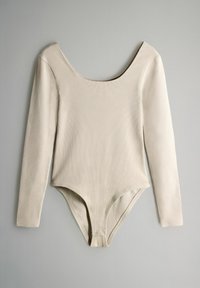 REGULAR FIT - 3 PACK LONG SLEEVE SQUARE NECK - Bodijs - black chocolate cream