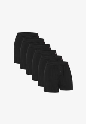 Danish Endurance, LOOSE BOXERS 6-PACK - Weite Boxershorts - black
