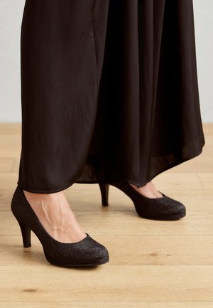 High Heel Pumps - black glam