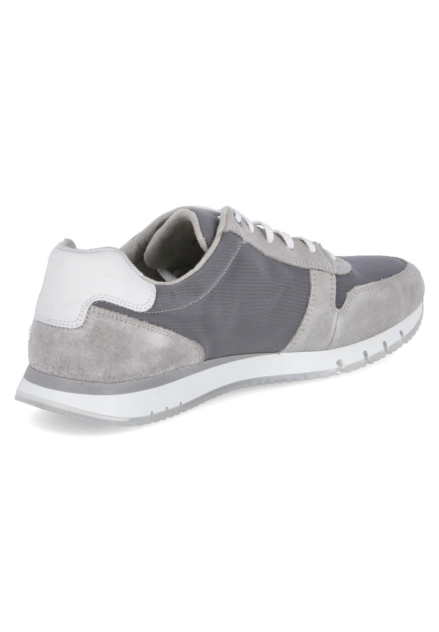 Gabor 84.323 zilver Gabor sneaker veter en rits