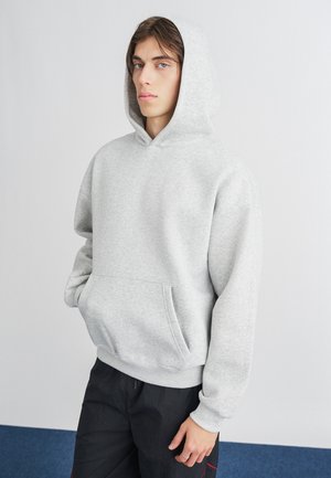 Melegítőfelső - grey heather/white