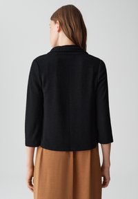 OPUS RELAXED FIT 3/4 SLEEVE - Vest - black