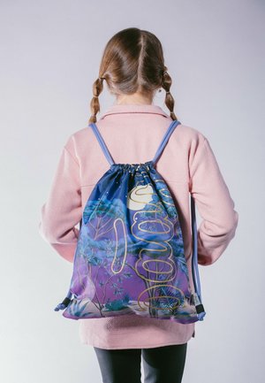 Baagl TURN - GYM- TAGES - Drawstring sports bag - violett