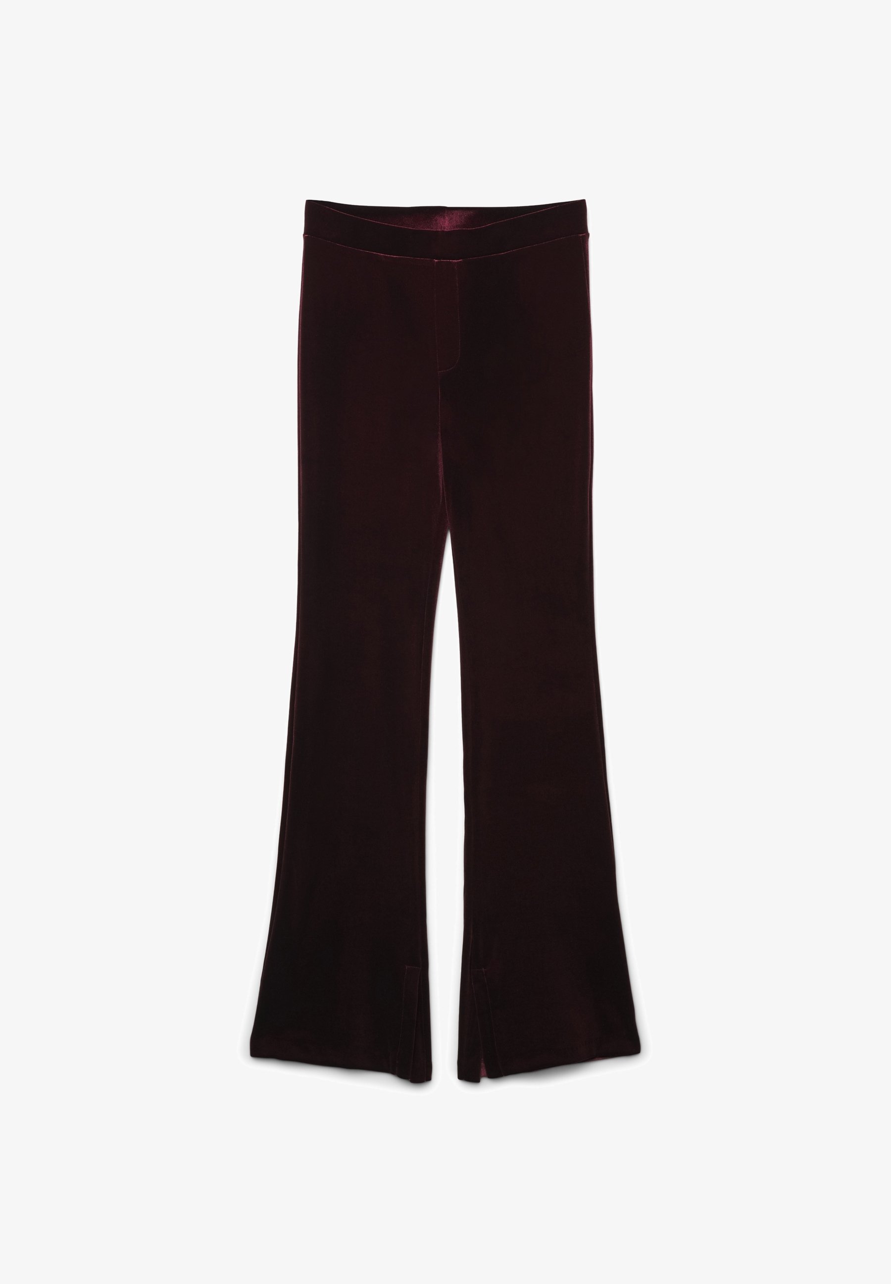 Calliope LUNGO UNITA Pantaloni vinaccia/rosso scuro