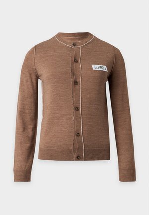 MM6 Maison Margiela, CARDIGAN - Chaqueta de punto - light brown