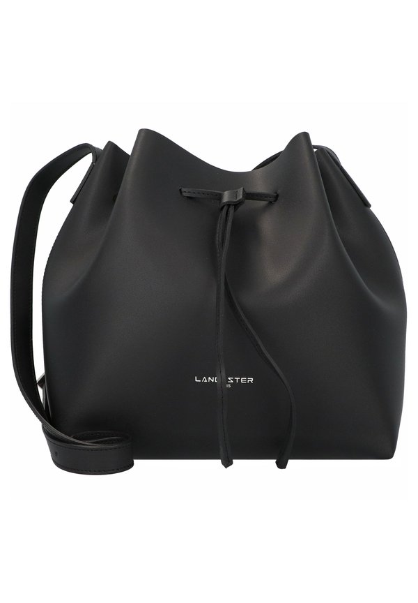 PUR & ELEMENT CITY - Umhängetasche - noir in champagne