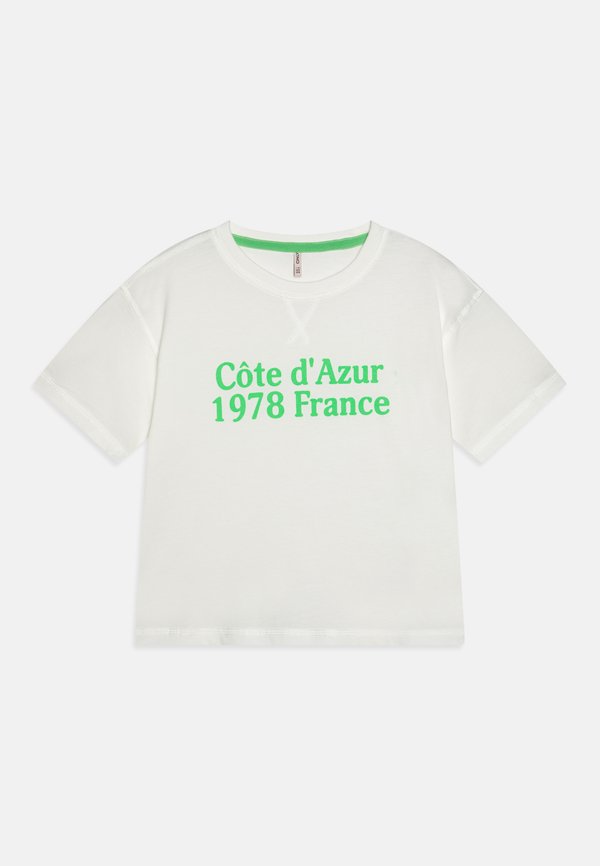 KOGSINNA REG FRANCE BOX - Print T-shirt - cloud dancer