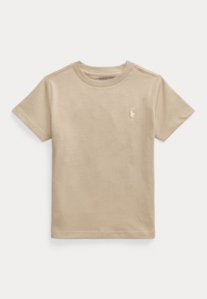 Polo Ralph Lauren, COTTON JERSEY CREWNECK TEE 7-14Y UNISEX - T-shirt basique - classic khaki