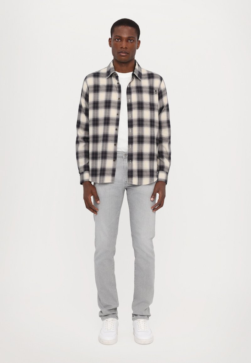 Jean Beige Jean A Carreaux AG Jeans AIDEN SHIRT CLASSIC FIT