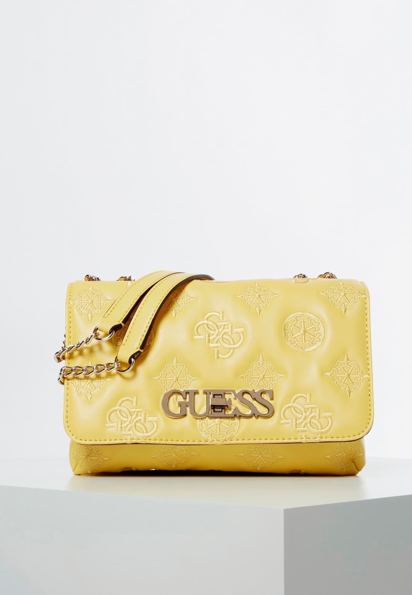 guess borsa gialla
