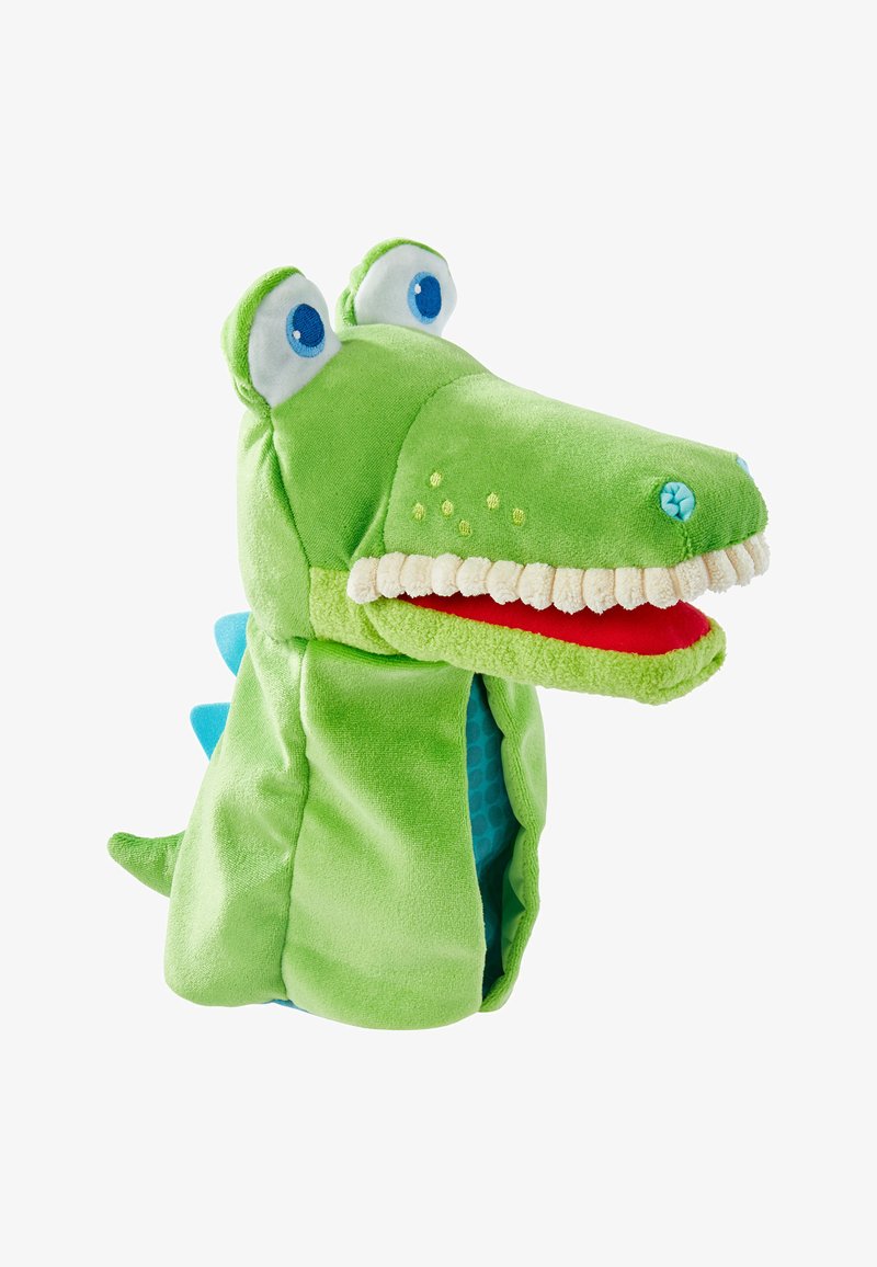 HABA ALLESFRESSER KROKO - Cuddly toy - multi