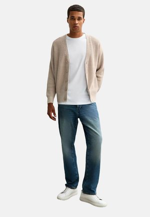 REGULAR FISHERMAN  LONG SLEEVE - Gilet - stone
