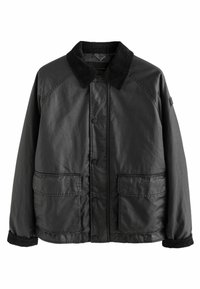 WAX COLLAR - REGULAR FIT - Giacca da mezza stagione - black