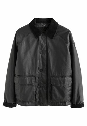 WAX COLLAR - REGULAR FIT - Übergangsjacke - black