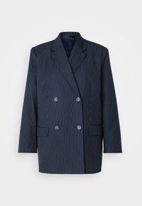 HERMAN PINSTRIPE - Puspaltis - dark blue