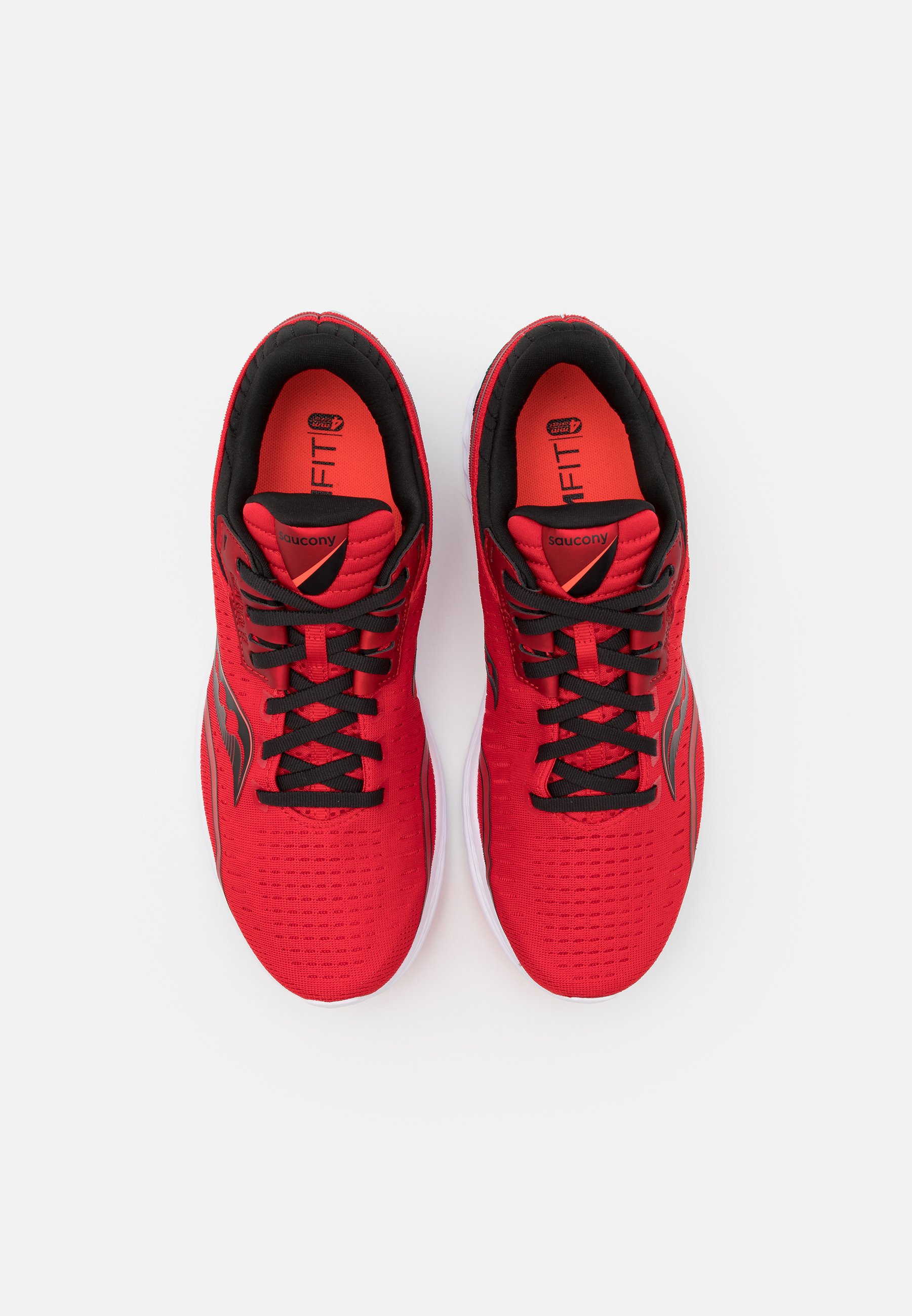 Saucony KINVARA 11 Nøytrale løpesko redblackrød Saucony KINVARA 11 Nøytrale løpesko redblackrød