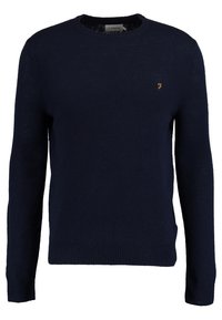 Farah Stickad tröja - dark blue