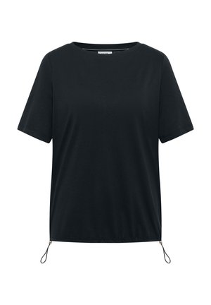 Cecil, T-SHIRT MIT SEITLICHEN TUNNELZÜGEN - T-shirt basique - palm breeze green