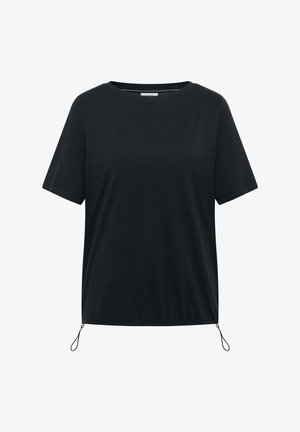 Cecil, T-SHIRT WITH SIDE DRAWSTRING - T-paita - palm breeze green