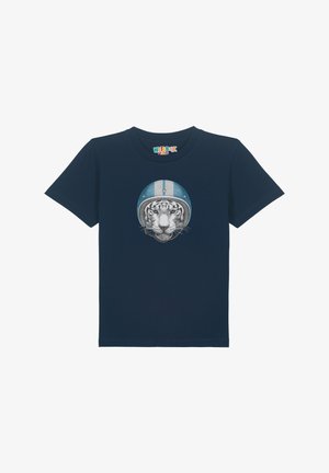watapparel RACING TIGER - T-Shirt print - french navy