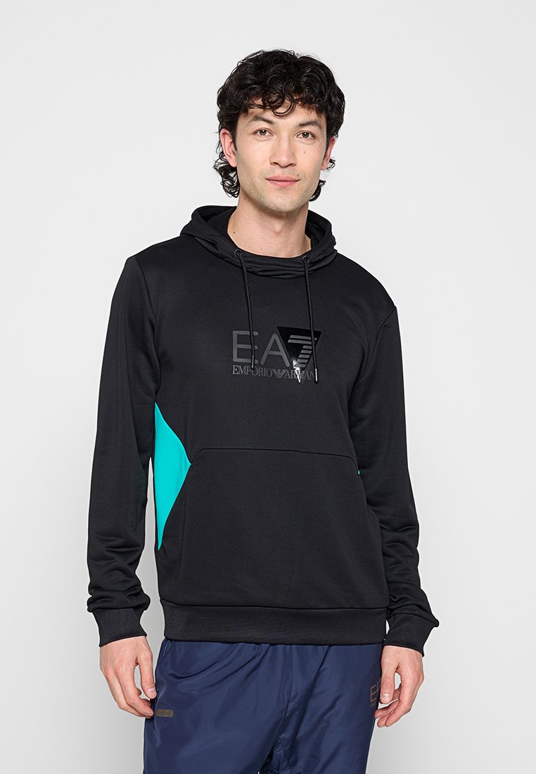 EA7 Emporio Armani Hoodie zwart
