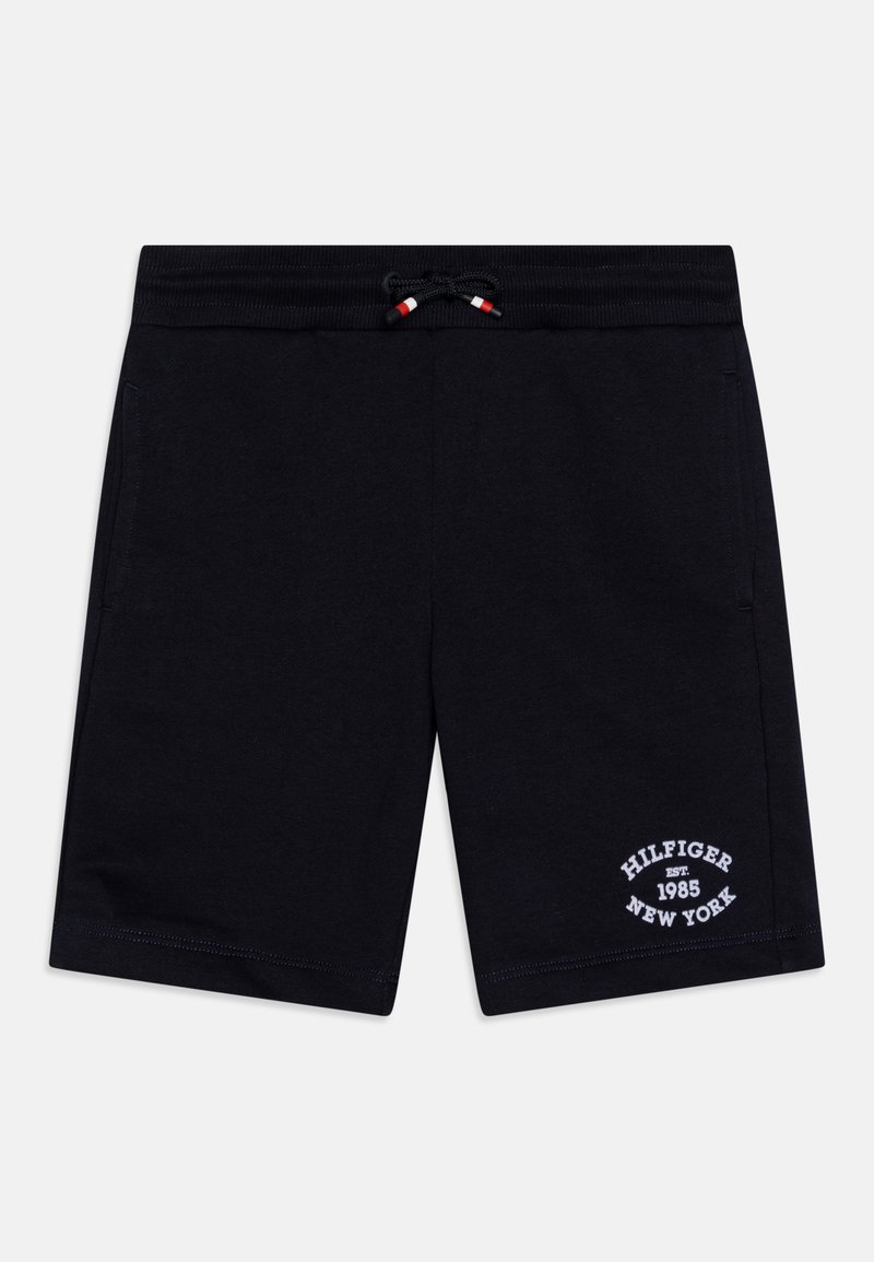 Tommy Hilfiger MONOTYPE FLOCK REG - Pantaloni sportivi - desert sky