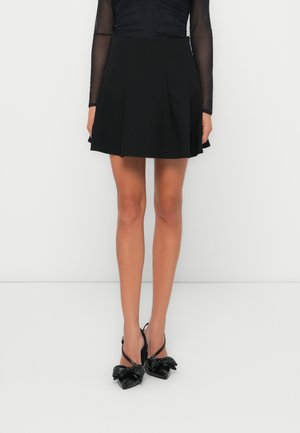 VIKANARI MINI SKIRT - Minirock - black beauty