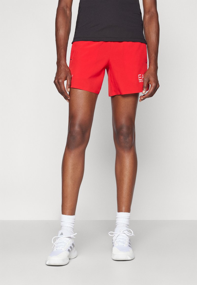 EA7 Emporio Armani SHORTS - Calções desportivos - racing red