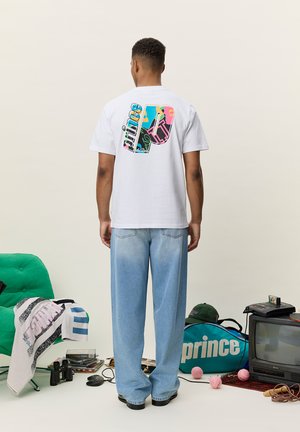 Les Deux PRINCE - T-shirt imprimé - white