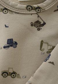 Minymo LONG SLEEVES ALL OVER - Langarmshirt - oxford tan