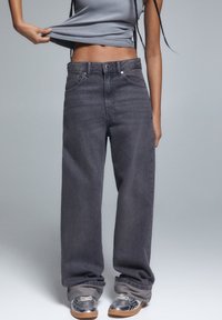 PULL&BEAR Relaxed fit -farkut - grey