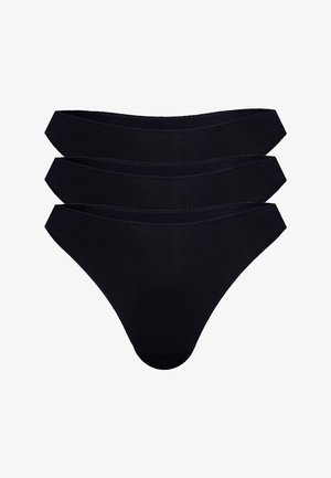 Sassa, 3 PACK - Tanga - schwarz