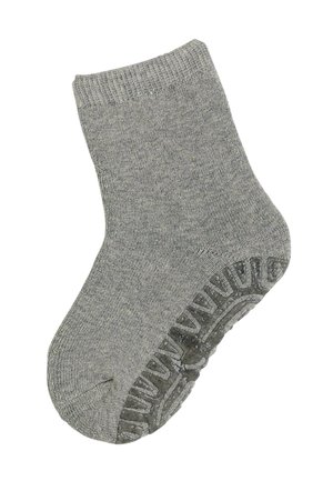 Sterntaler FLIESEN FLITZER SOFT UNI - Socken - silber melange