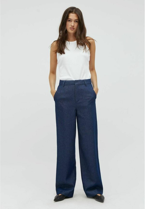 MADELYN-M - Stoffhose - dark denim