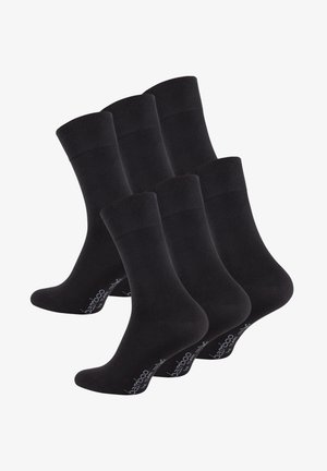 Clark Crown 6 PAAR, EDEL & MODERN - Chaussettes - schwarz