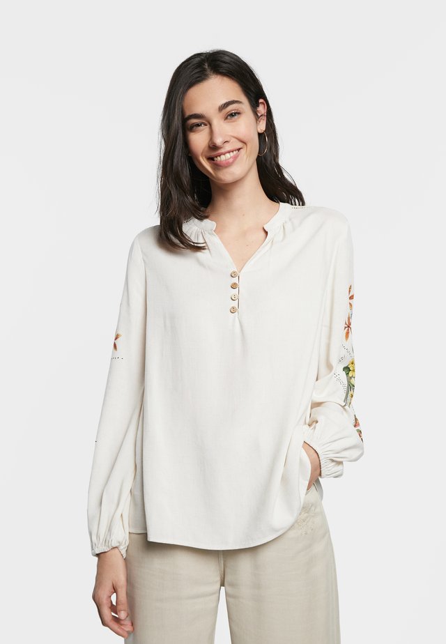 LEILA - Blus - white