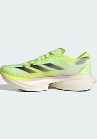 adidas Performance ADIOS PRO - Cestná bežecká obuv - green spark aurora met lucid lemon
