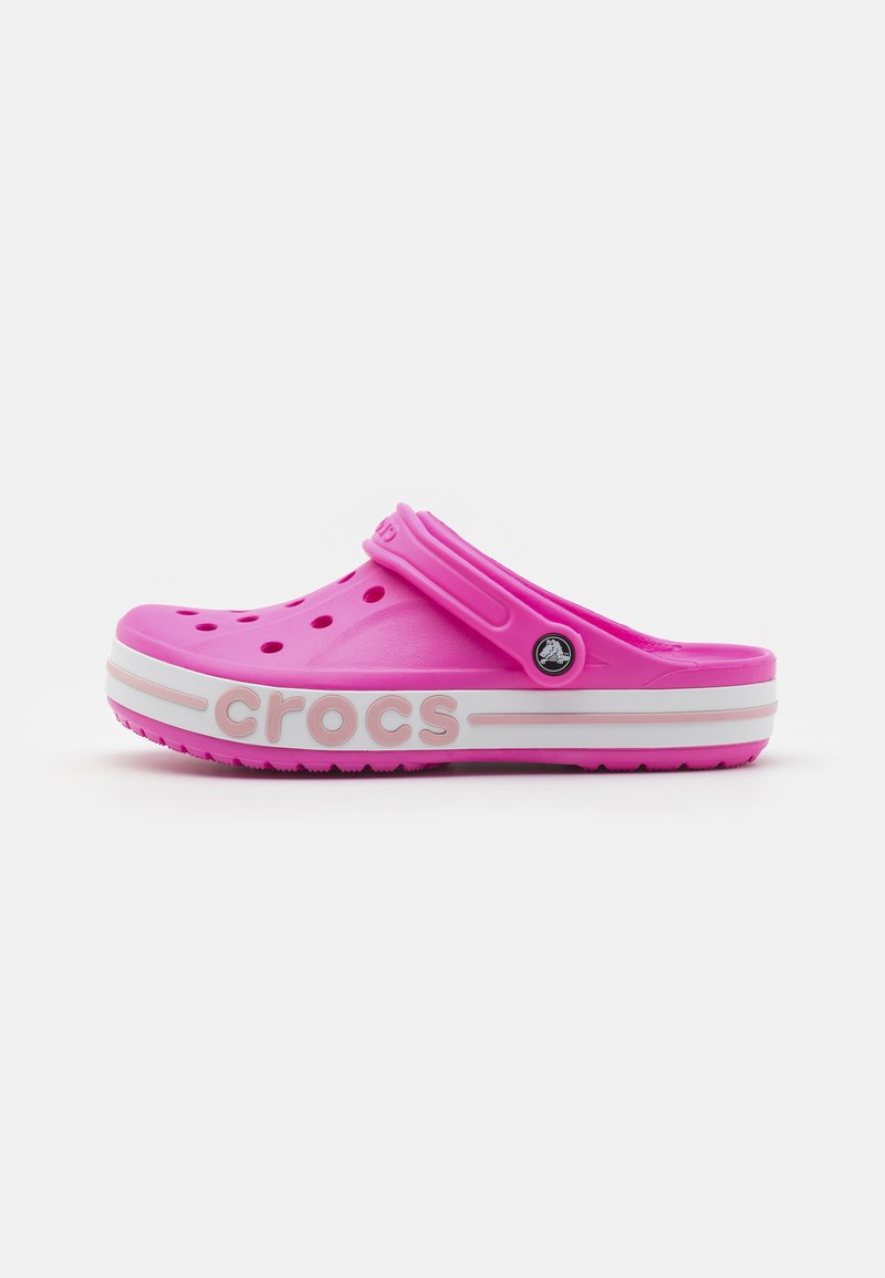 Crocs BAYABAND UNISEX - Mules - electric pink/petal pink