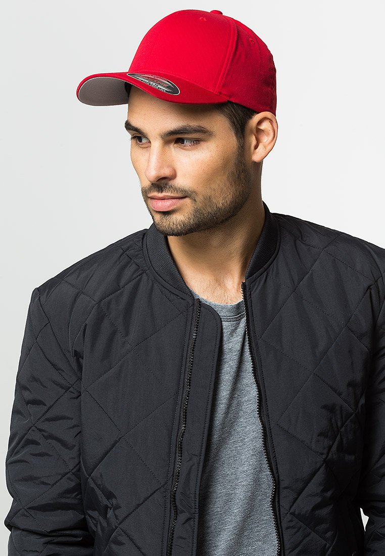 Flexfit - COMBED - Cappellino - red, Ingrandire