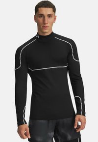 COLD WEATHER GRID - Top s dlhým rukávom - black