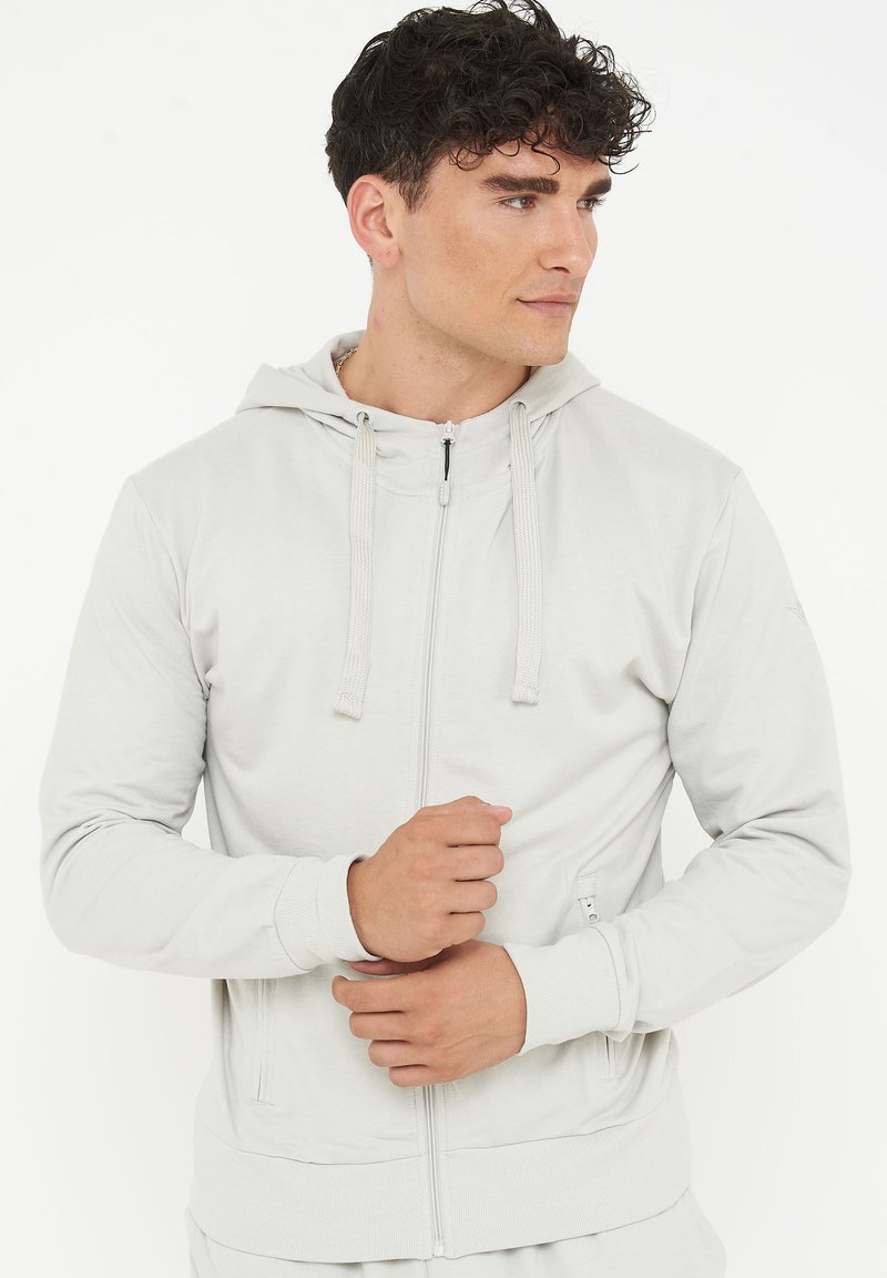 LEGEA - Zip-up sweatshirt - grigio chiaro, Enlarge