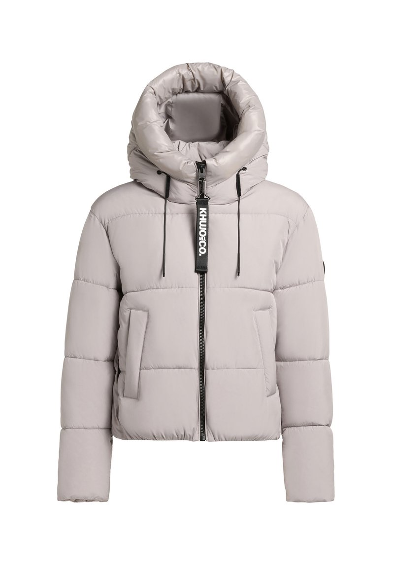 khujo Winterjas lichtgrijs