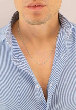 MUAU Schmuck, UNISEX - Halskette - whie gold-coloured
