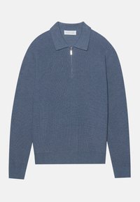 Strikkegenser - dark blue