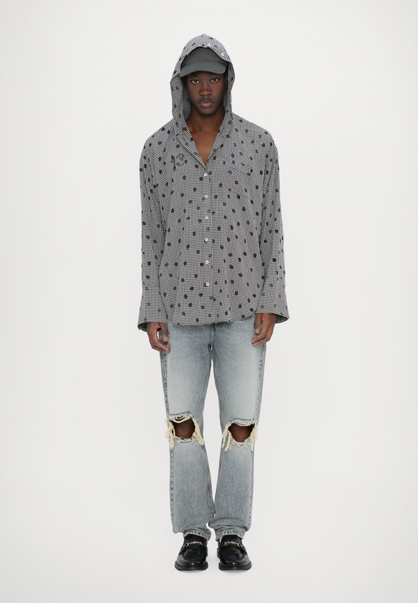 HOODED BUTTON UP UNISEX - Hemdbluse