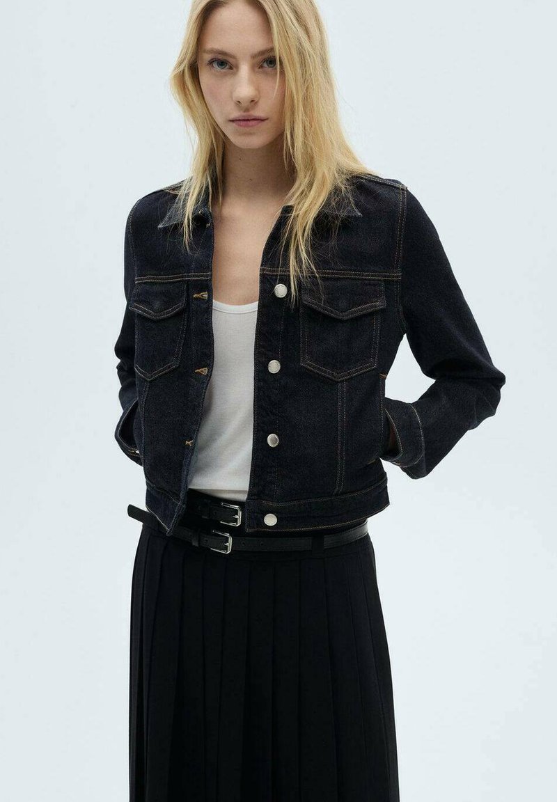 Mango - NEWVICKY - Veste en jean - open blue, Agrandir
