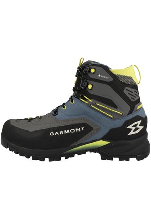 AKRON MID GTX - Schnürstiefelette - fin blue-sheen yellow